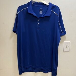 Lands' End Men's Royal Blue Polo Shirt